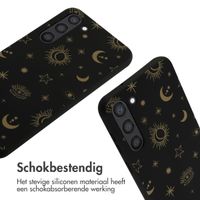 imoshion Siliconen design hoesje met koord Samsung Galaxy S23 Plus - Sky Black