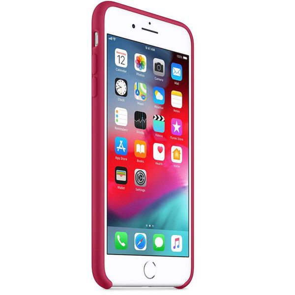 Apple Silicone Backcover iPhone 8 Plus / 7 Plus - Rose Red