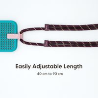 Callbuddy Lanyard - Cross Body Telefoonkoord - Burgundy Pink