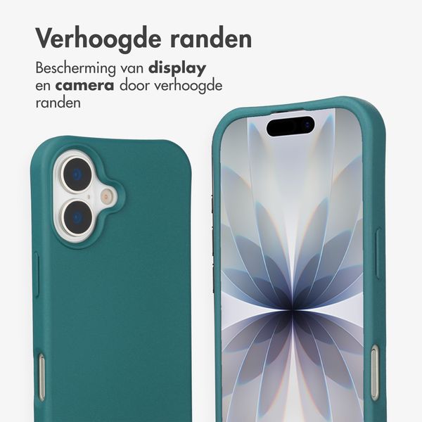 imoshion Color Backcover met afneembaar koord met MagSafe Apple iPhone 17 - Donkergroen