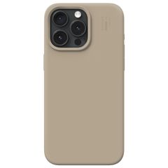 iDeal of Sweden Silicone Case met MagSafe Apple iPhone 15 Pro Max - Beige