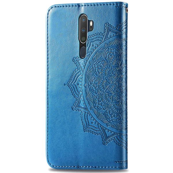 Mandala Bookcase Oppo A5 (2020) / A9 (2020) - Turquoise