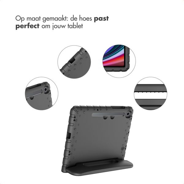 imoshion Kidsproof Backcover met handvat Samsung Galaxy Tab S11 / S9 11.0 inch / S10 Lite / S10 FE / S9 FE 10.9 inch - Zwart