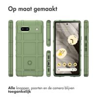 imoshion Rugged Shield Backcover Google Pixel 7a - Donkergroen