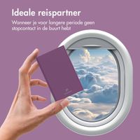 imoshion Ultra Series Aluminium Powerbank 10.000 mAh - Quick Charge en Power Delivery - Aubergine