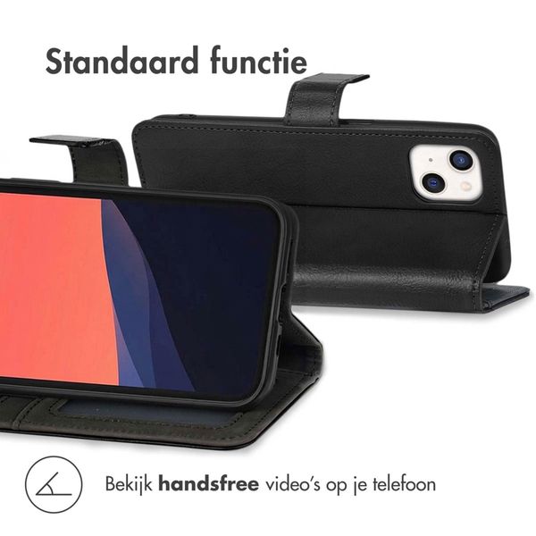 imoshion Luxe Bookcase Apple iPhone 13 Mini - Zwart