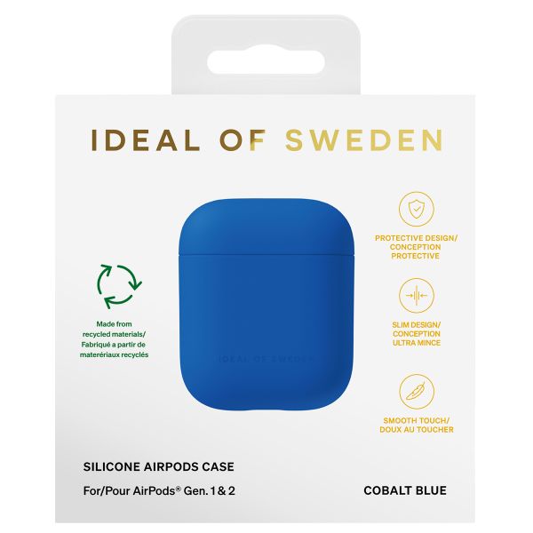 iDeal of Sweden Silicone Case Apple AirPods 1 / 2 - Cobalt Blue