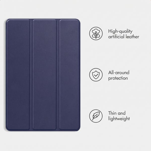 imoshion Trifold Book Case Apple iPad Mini 7 (2024) / iPad Mini 6 (2021) - Dark Blue