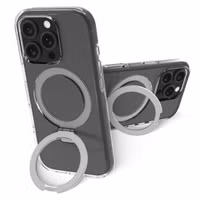 dbramante1928 Iceland Ultra D3O Backcover met MagSafe Stand Apple iPhone 16 Pro Max - Clear