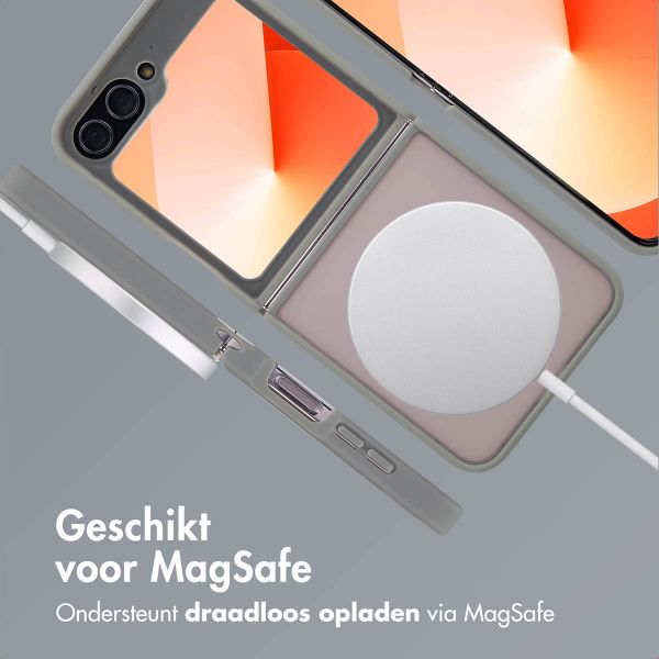 imoshion Color Guard Backcover met MagSafe Samsung Galaxy Z Flip 6 - Grijs