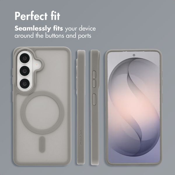 imoshion Colour Guard Back Cover with MagSafe Samsung Galaxy S26 - Grey