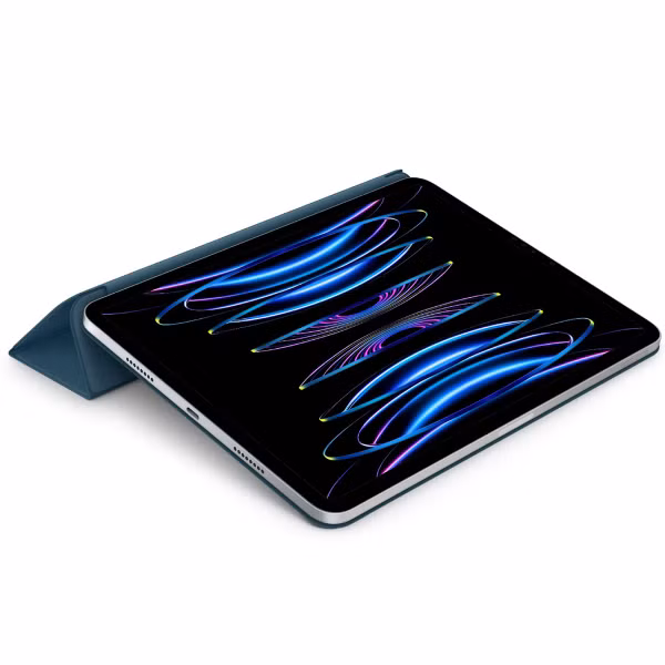Apple Smart Folio Apple iPad Air 11 inch (2025) M3 / (2024) M2 / iPad Pro 11 (2020/2021/2022) / Air 5 (2022) / Air 4 (2020) - Marine Blue