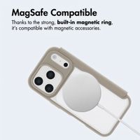 imoshion Transparent Bookcase with MagSafe Apple iPhone 17 Pro Max - Beige