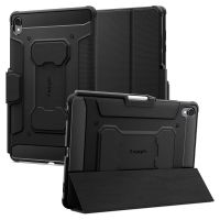 Spigen Rugged Armor Pro Bookcase Samsung Galaxy Tab S11 - Zwart