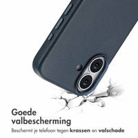 Accezz MagSafe Leather Backcover Apple iPhone 17 - Nightfall Blue