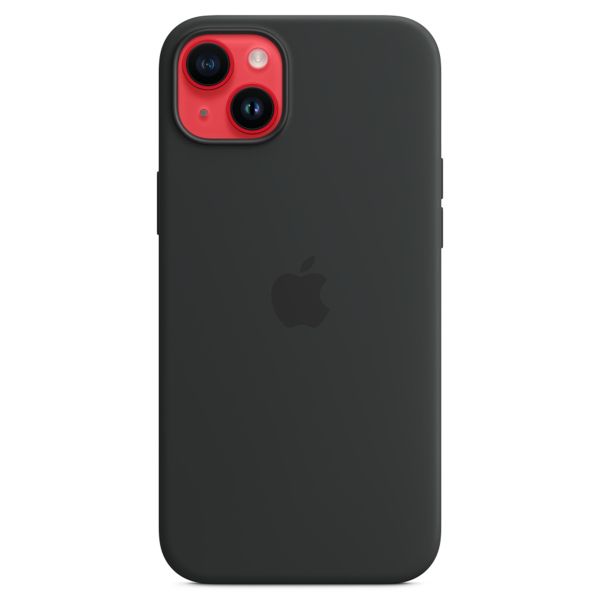 Apple Silicone Back Cover with MagSafe Apple iPhone 14 Plus - Midnight