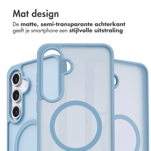 imoshion Color Guard Backcover met MagSafe Samsung Galaxy S24 FE - Lichtblauw