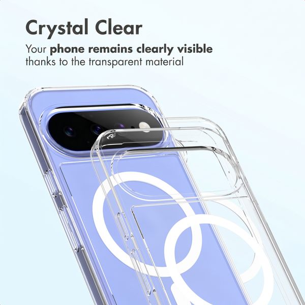 Accezz Xtreme Impact Back Cover with MagSafe Google Pixel 11 - Transparent