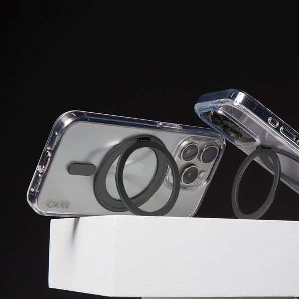 CARE by PanzerGlass Kickstand Case MagSafe Apple iPhone 16 Pro Max - Zwart