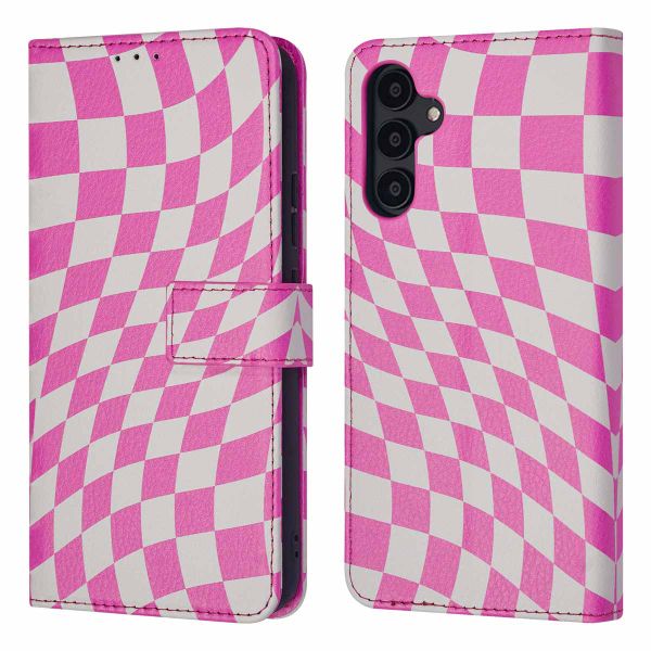 imoshion Design Bookcase Samsung Galaxy A54 (5G) - Retro Pink