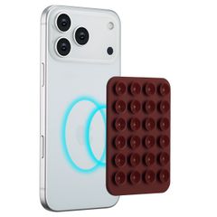 Selencia MagSafe zuignap telefoonhouder - Terracotta