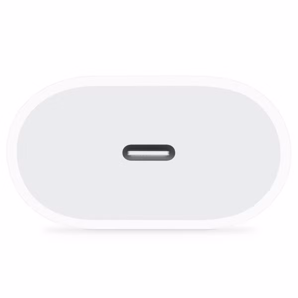 Apple Originele USB-C Power Adapter 20 watt + Originele USB-C naar Lightning kabel - 1 meter - Wit