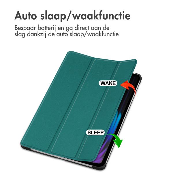 imoshion Trifold Bookcase Xiaomi Pad 7 / 7 Pro - Donkergroen