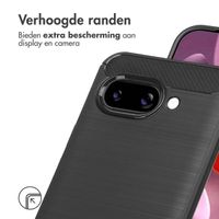 imoshion Brushed Backcover Google Pixel 9A - Zwart