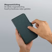 Selencia Olyn Uitneembare Bookcase met MagSafe Samsung Galaxy A55 - Groen