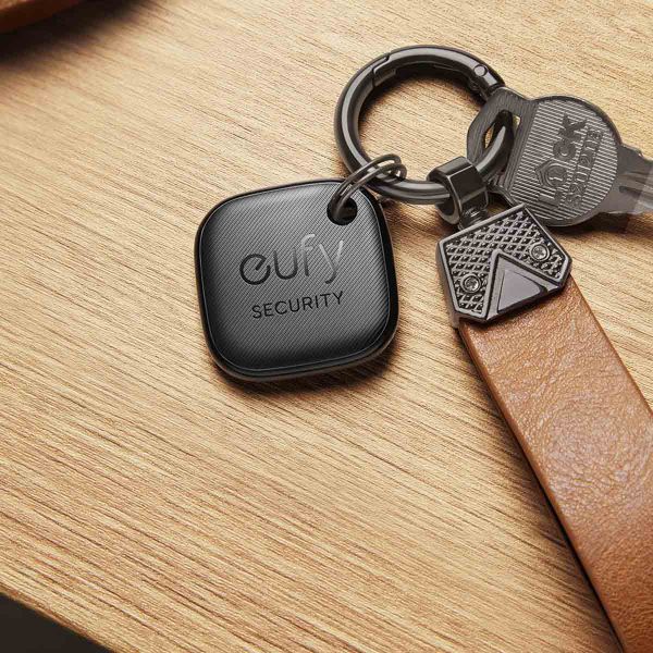 Eufy Smart Tracker Link - Bluetooth tracker voor iOS - 4 pack - Zwart