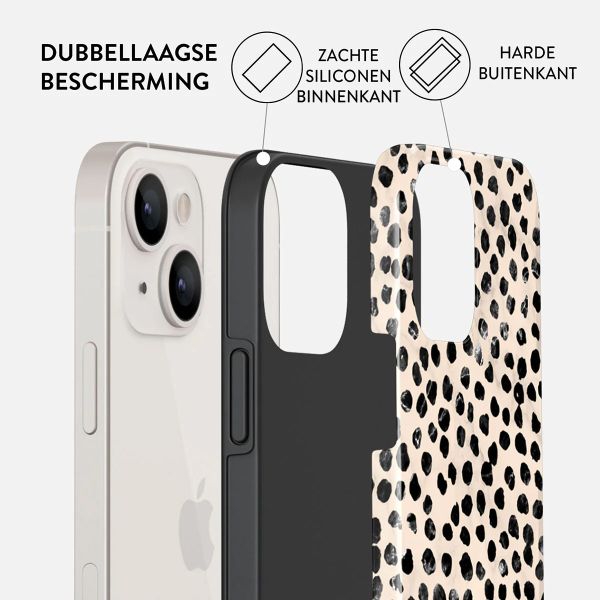 Burga Tough Backcover Apple iPhone 13 - Almond Latte