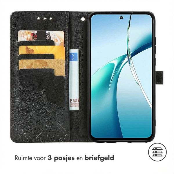 imoshion Mandala Bookcase Oppo Reno 13 Pro - Zwart