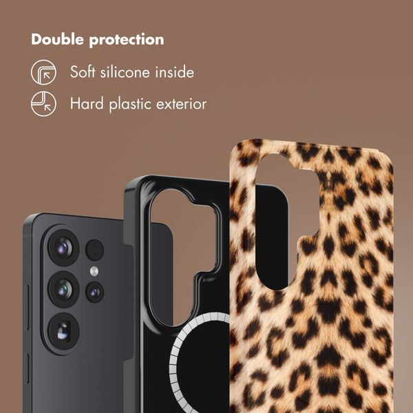 Selencia Vivid Back Cover with MagSafe Samsung Galaxy S26 Ultra - Wild Leo