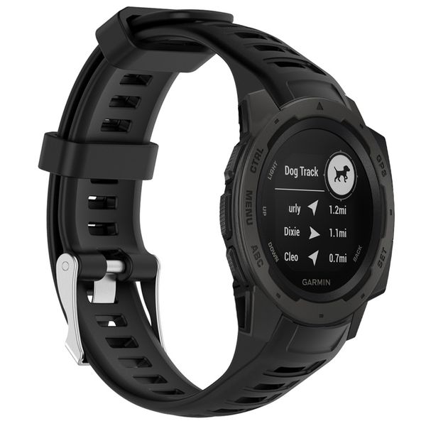 imoshion Siliconen bandje Garmin Instinct - Zwart