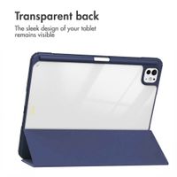 imoshion Trifold Hard Case Book Cover Apple iPad Pro 11 (2025) M5 / (2024) M4 - Dark Blue