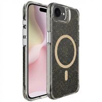 imoshion Clear Glitter Backcover met MagSafe Apple iPhone 16e - Goud