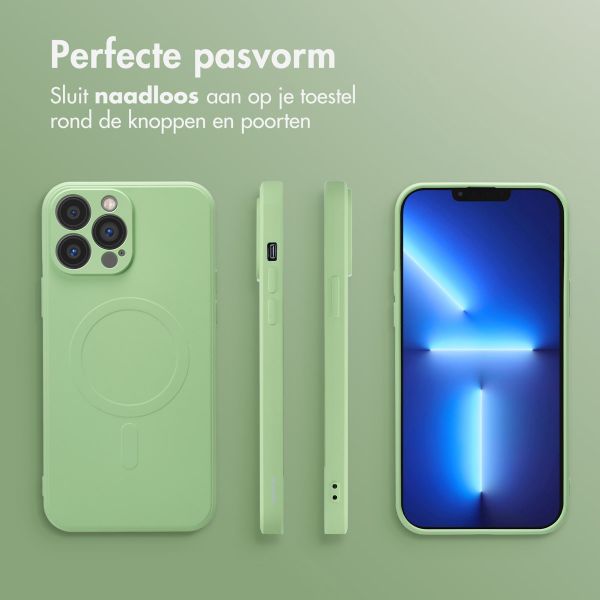 imoshion Color Backcover met MagSafe Apple iPhone 13 Pro Max - Groen