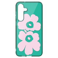 Samsung Unikko Hybrid Case Marimekko Samsung Galaxy S25 Plus - Roze