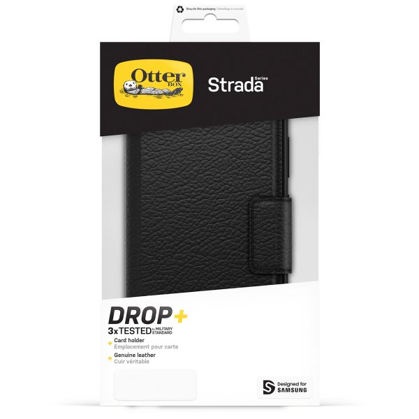 OtterBox Strada Bookcase Samsung Galaxy S23 Ultra - Zwart