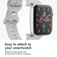 imoshion Silicone⁺ Strap Apple Watch | 44/45/46/49 mm - Size M/L - Fog
