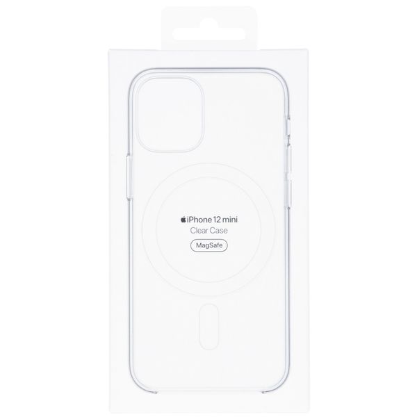 Apple Clearcase MagSafe Apple iPhone 12 Mini - Transparant