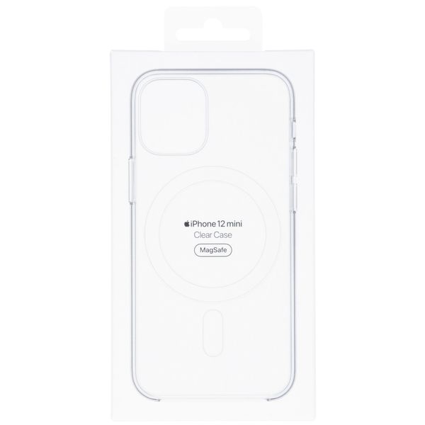 Apple Clearcase MagSafe iPhone 12 Mini - Transparant