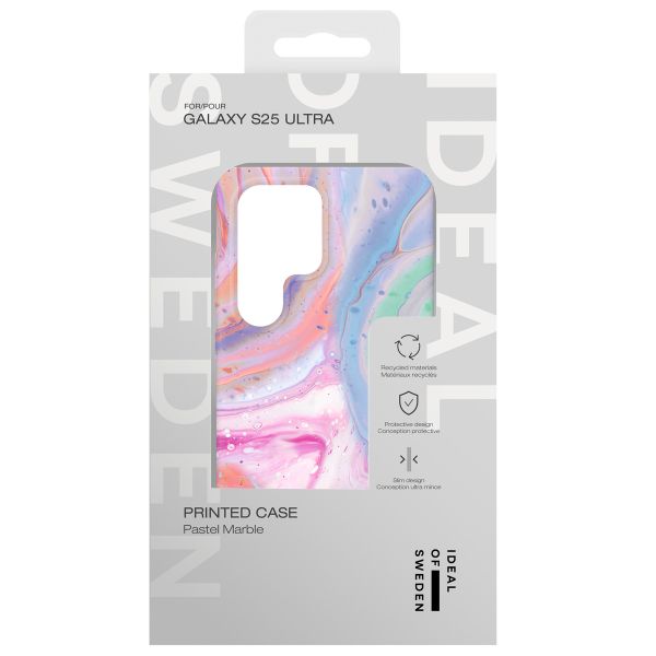 iDeal of Sweden Fashion Backover Samsung Galaxy S25 Ultra - Pastel Marble