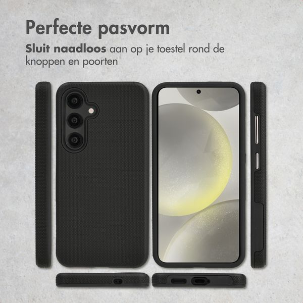 Accezz Tough Backcover met MagSafe Samsung Galaxy S24 - Zwart