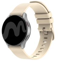 imoshion Siliconen sport bandje met gesp  - Universeel 20 mm aansluiting - Beige