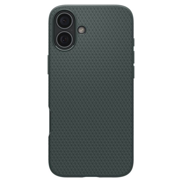 Spigen Liquid Air™ Backcover iPhone 16 - Abyss Green