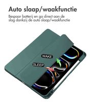 imoshion Trifold Hardcase Bookcase Apple iPad Pro 13 (2025) M5 / (2024) M4 - Groen