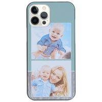 Ontwerp je eigen Apple iPhone 12 Pro Max hardcase hoesje - Zwart