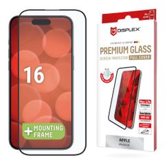 Displex Screenprotector Real Glass Full Cover Apple iPhone 16