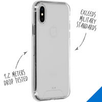 Accezz Xtreme Impact Backcover iPhone X / Xs - Transparant